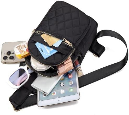 Small Sling Backpack Crossbody Sling Bag, Chest Bag Daypack Fanny Pack Cross Body Bag for Outdoors Hiking Traveling
