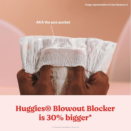 Huggies Little Snugglers Baby Diapers, Size 1, 96 Ct