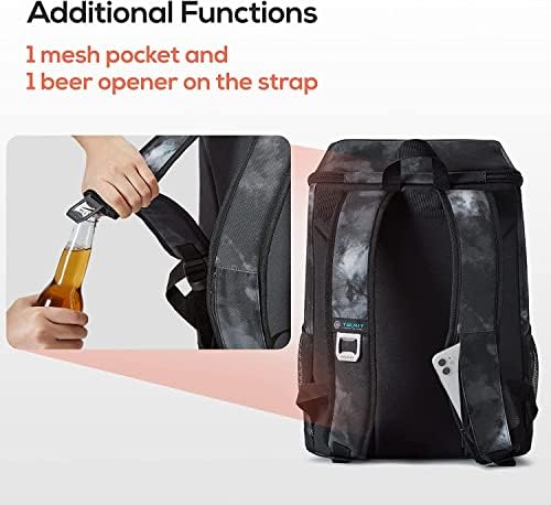 TOURIT Cooler Backpack 30 Cans Lightweight Insulated Backpack Cooler Leak-Proof for Men and Women
