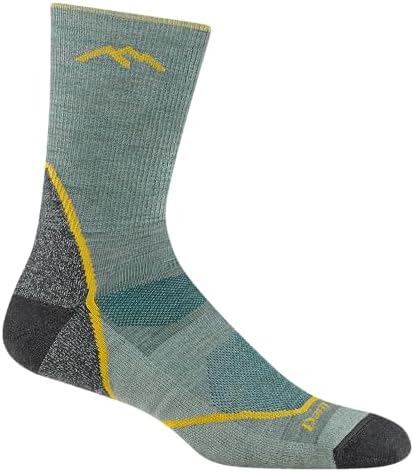 Darn Tough Men's (Style 1972) Light Hiker Micro Crew Lightweight with Cushion Sock