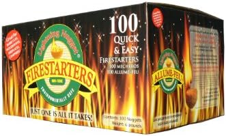 N100SEB Super Economy Box Fire Starter , Tan Brown, 100 Count (Pack of 1)