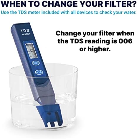 ZeroWater Official 5-Stage Water Filter for Replacement, NSF Certified to Reduce Lead, Other Heavy Metals and PFOA/PFOS, 6-Pack