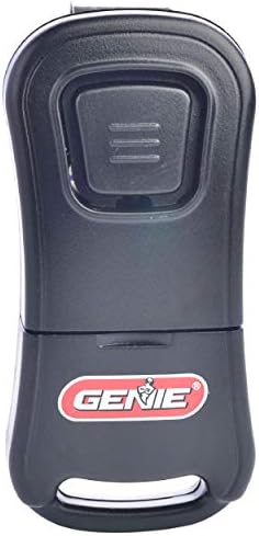 Genie Single Button Garage Door Opener Remotes (2 Pack) - Safe & Secure Access - Each Remote Compatibile Only With Genie Intellicode Garage Door Openers - Model G1T , Black - G1T 2-Pack