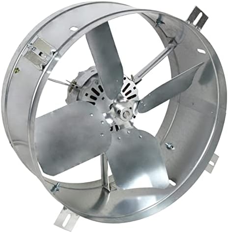 CX2500 Gable Mount Power Attic Ventilator with 3.0-Amp 60-Hz Motor and 14-Inch Blade