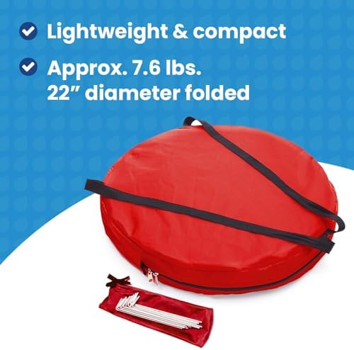 WeatherPod® The Original Shark Tank MyPod™ 1-2 Person Pop-Up Pod - Stay Warm, Dry, and Out of The Sun - Weather Pod for Sports, Rain, or Wind