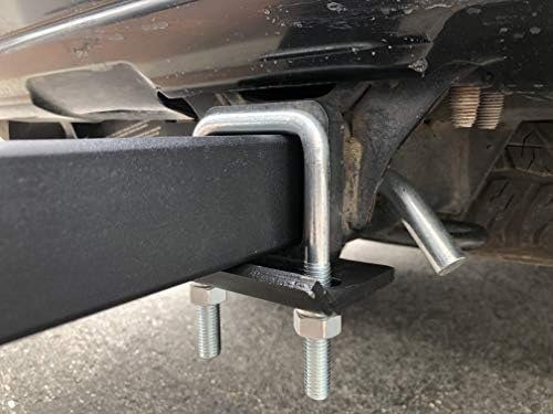 MaxxHaul 50027 Hitch Mount Bike Rack Platform - Style 2-Bike Rack for Cars Trucks SUVs Minivans with Hitch Tightener, Great For E-bikes With Standard Width Tires