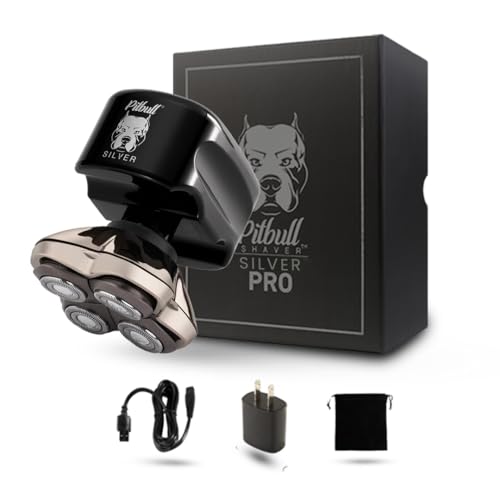 Skull Shaver - Pitbull Silver PRO SX5 Head and face Shaver