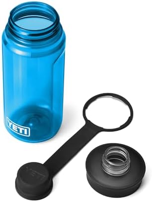 YETI Yonder Water Bottle with Yonder Tether Cap, Lightweight, Leakproof and BPA-Free