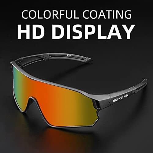 ROCKBROS Polarized Sunglasses UV Protection for Women Men Cycling Sunglasses