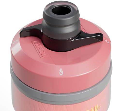 CamelBak Podium Chill Insulated 21oz Bike Water Bottle - Easy Squeeze Bottle - Fits Most Bike Cages, Coral Sunset
