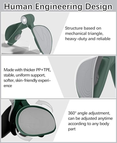 Thigh Master Hip Trainer Kegel Exerciser, Pelvic Floor Trainer, Kegel Trainer for Postpartum Rehabilitation, Trimmer Inner Thigh, Thigh Toner Workout