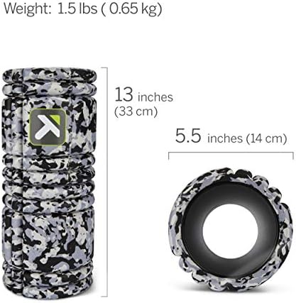 TRIGGERPOINT Performance Therapy Grid Patented Multi-Density Foam Massage Roller