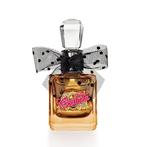 Juicy Couture Viva La Juicy Gold Eau De Parfum, Women's Perfume with Notes of Luscious Berry, Jasmine Sambac & Vanilla Cream - Fruity & Sweet, EDP Spray, 3.4 fl oz