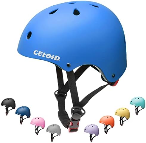 Kids Bike Helmet,Toddler Skateboard Helmets for Ages 2-3-5-8-14 Years Boys Girls,Adjustable Multi-Sport Bicycle Skateboarding Football Roller Skating Scooter Rollerblade Balance Bike Helmet