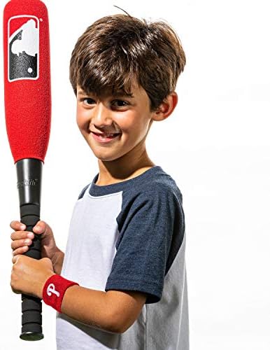 Franklin Sports MLB Team Licensed Baseball Wristbands - MLB Team Logo Sweat Wristbands - Great for Costumes + Uniforms - Pair