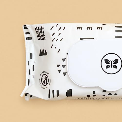 The Honest Company Clean Conscious Multi-Use Wipes | Hypoallergenic + Unscented for Sensitive Skin | Over 99% Water, Compostable, Plant Based, Baby Wipes | Rose Blossom, 288 Count