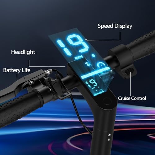 Electric Scooter for Adults, 8.5"/10" Tires, 19/22Mph, 350W/500W Motor, 21-28 Miles Range, Folding E-Scooter with Dual Suspension,APP(V1/SPRO/MAX/PRO)