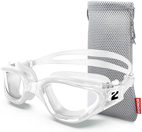ZIONOR Swim Goggles, G1 SE Swimming Goggles Anti-Fog for Adult Men Women