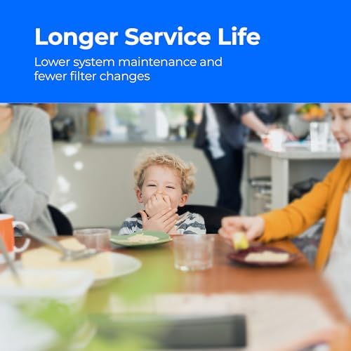 Waterdrop G3 Replacement Filter 1-Year Combo, Pack of 2 WD-G3-CF Filters and 1 WD-G3-CB Filter, Replacement for WD-G3-W, WD-G3P600 and WD-G3P800-W Reverse Osmosis System