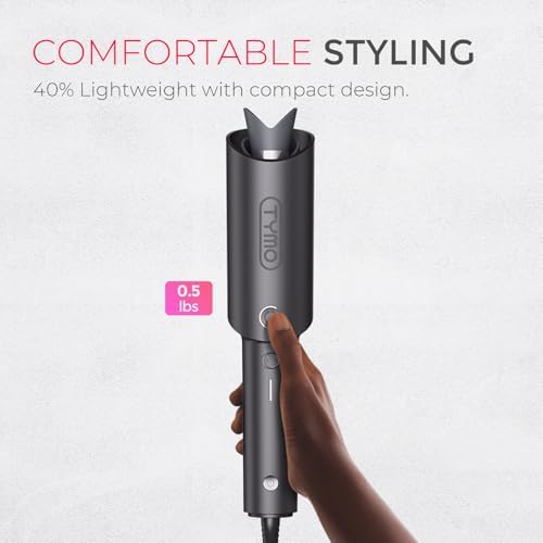 TYMO Automatic Rotating Curling Iron, TYMO CURLPRO Beach Waves Hair Curler