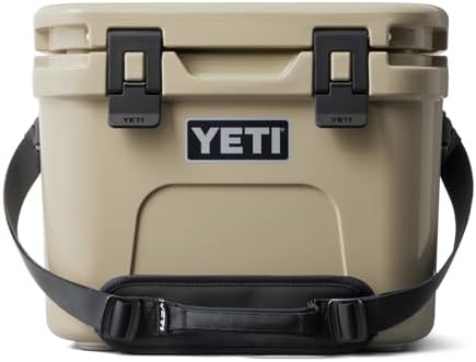 YETI Roadie 15 Hard Cooler with DoubleDuty Shoulder Strap