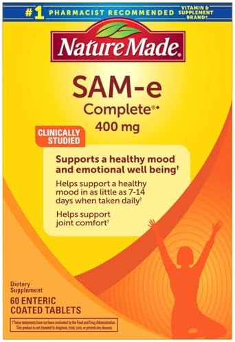 Nature Made SAM-e Complete 400 mg - 60 Enteric Coated Tablets