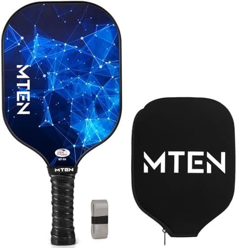 Pickleball Paddles, USAPA Approved Fiberglass Surface Pickleball Set with Pickleball Rackets, Pickleball Paddles Set for Men Women