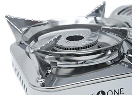 GasOne Emergency Gear Camping Mini Butane Portable Gas Stove with Carrying Case