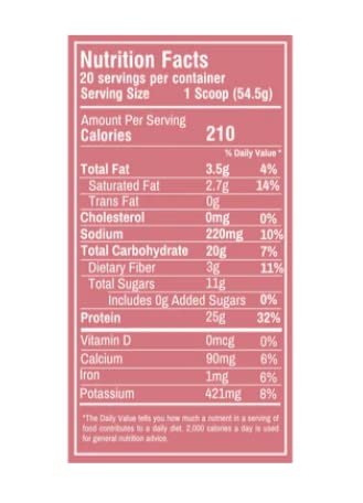 FlavCity Protein Powder Smoothie, Berries & Cream - 100% Grass-Fed Whey Protein Smoothie with Collagen (25g of Protein) - Gluten Free & No Added Sugars (38.45 oz)