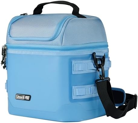 Coleman Pro 16-Can Premium Soft Cooler Lunchbox, Fully Insulated Lid & Body Stays Cold up to 30 Hours