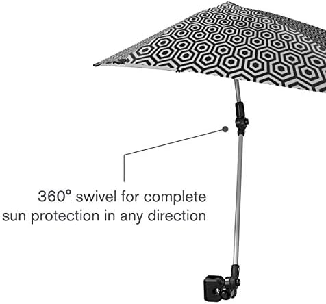 Sport-Brella Versa-Brella SPF 50+ Adjustable Umbrella with Universal Clamp