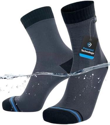 DexShell Waterproof Socks for Men & Women, Ultralite for Hiking Walking Outdoor Activities in Cold Wet Weather, Unisex Ankle