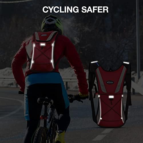 KUYOU Hydration Backpack Hydration Pack with 2L Water Bladder, Lightweight Insulation Water Backpack for Cycling,Hiking, Running,Climbing