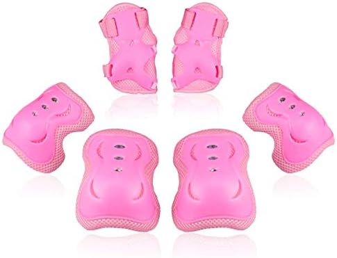 BOSONER Kids/Youth Knee Pad Elbow Pads Guards Protective Gear Set for Roller Skates Cycling BMX Bike Skateboard Inline Skatings Scooter Riding Sports