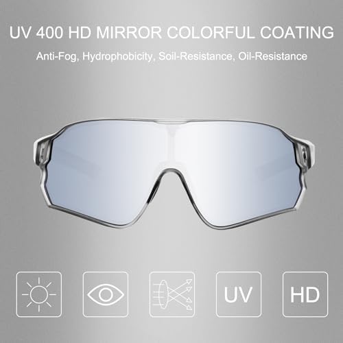 ROCKBROS Polarized Sunglasses UV Protection for Women Men Cycling Sunglasses