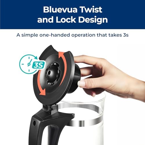 Bluevua Dual-Pack Remineralization Filters, One-Year Set for RO100ROPOT, Alkaline for Reverse Osmosis Filter, Remineralize and Increase pH for Pure Drinking Water