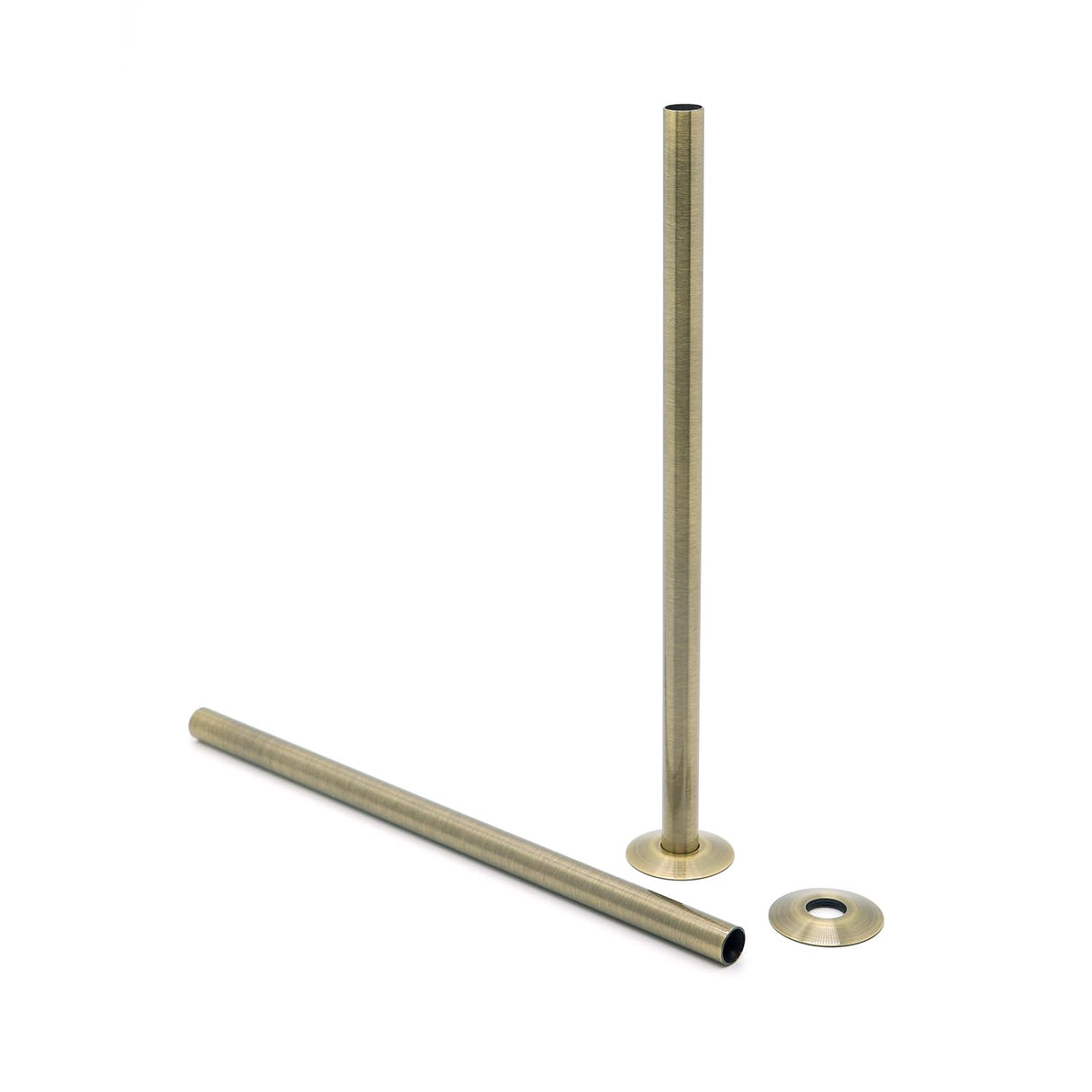 Radiator Pipe Covers & Collars - VANCOCO Covers for Radiator Pipes Radiator Collars Radiator Accessories Radiator Heating Pipes Sleeves Covers 15×300mm(Antique Brass)