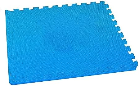 BalanceFrom Puzzle Exercise Mat with EVA Foam Interlocking Tiles for MMA, Exercise, Gymnastics and Home Gym Protective Flooring, Multiple Sizes and Colors