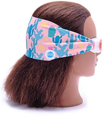 Splash Place SWIM GOGGLES with Fabric Strap - Adult & Kids Swim Goggles - PINKS & PURPLES