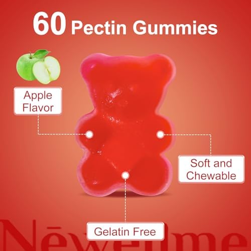 NEWELLME Sugar-Free Apple Cider Vinegar Gummies B12 Multivitamin,ACV Supplement Gummy Vitamins,Vegetarian Supplement for Women & Men,Non GMO,Support Normal Energy Levels & Gut Health 120 Gummies (120)
