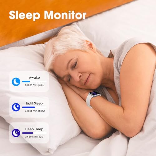 Pedometer Watch Senior Friendly No App/Phone Required, Waterproof Fitness Tracker Watch with Step Counter Calories/Sleep Tracker for Walking Running for Men Women