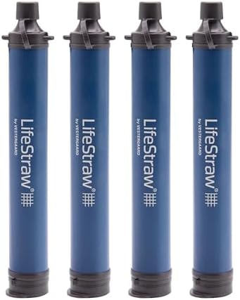 LifeStraw Personal Water Purifier for Hiking, Camping, Travel, and Emergency Preparedness
