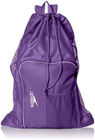 Speedo Unisex-Adult Drawstring Deluxe Ventilator Mesh Equipment Bag
