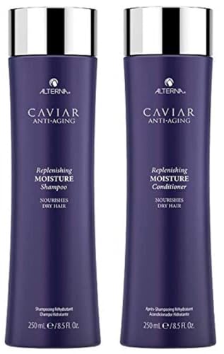 Alterna Caviar Anti-Aging Replenishing Moisture Shampoo/ Conditioner, 8.5 fl. oz.