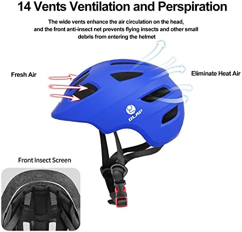 GLAF Baby Bike Helmet Infant Helmet for Toddler 1 Year Old and up Girls Boys Multi Sport Adjustable for Scooter Bicycle Kids Youth Child Skateboard Safety Cycling