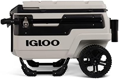 Igloo Trailmate Journey 70Qt Wheeled Cooler, Insulated Hard Shell Ice Chest