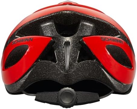 Schwinn Thrasher Bike Helmet for Adult Men Women Age 14+ with Suggested Fit 58-62cm, Multi-Mode Rear LED Light or No Light Option, Lightweight with Adjustable Side and Chin Strap, Bike Accessories