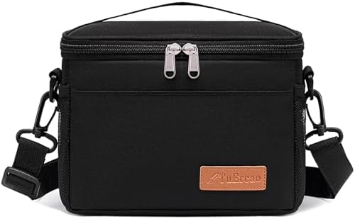 TuErcao 6 Can Mini Soft Cooler Bag for Beach Camping Travel Picnic Road Trip Leakproof Small Ice Chest, Insulated Cooler Lunch Box for Men Work