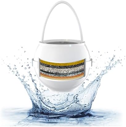 Bath Water Filter for Tub Faucet with Overflow,2,500 Gallons of Filtration,Remove contaminants,Chlorineand Fluoride,Hard Water Softener,Enhances The Health of Skin,Hair,Nails(Premium Version)