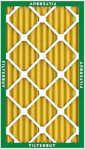 Filterbuy 16x25x2 Air Filter MERV 11 Allergen Defense (4-Pack), Pleated HVAC AC Furnace Air Filters Replacement (Actual Size: 15.50 x 24.50 x 1.75 Inches)